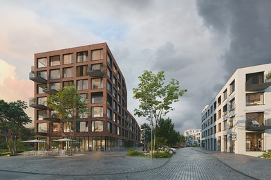 Výstavba nové čtvrti na okraji Liberce začala. Postupně nabídne přes šest set bytů