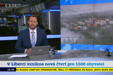 V Liberci vznikne nová čtvrť pro 1500 obyvatel – 09:36 – iVysílání